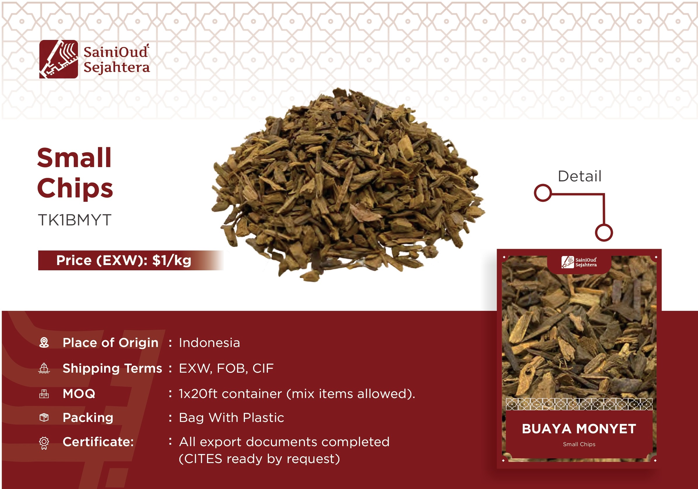 Small Chips Buaya Monyet